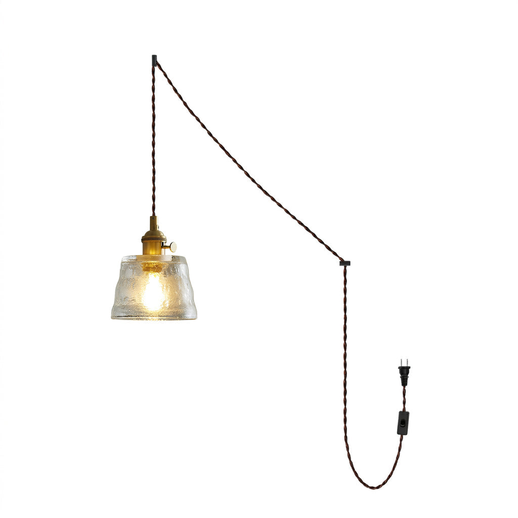 Cavitt Glass Plug In Pendant Light — product view 9