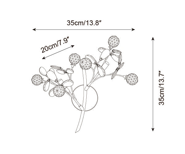 Verdelle Wall Sconce — product detail 17