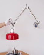 Rosso Swing Arm Wall Sconce — product view 12