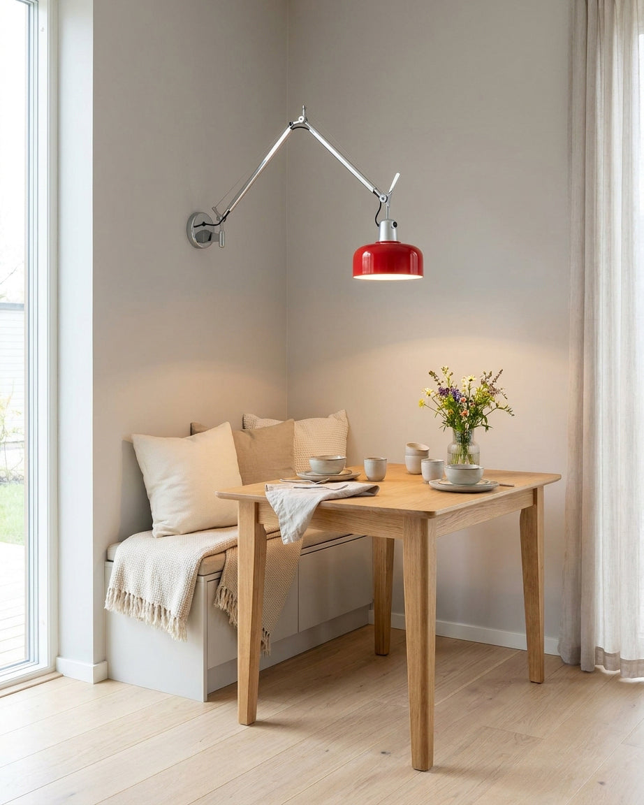 Rosso Swing Arm Wall Sconce — product view 13