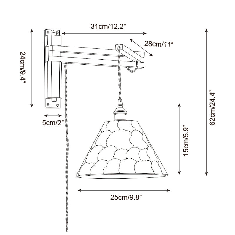 Shellora Wall Sconce — product view 5