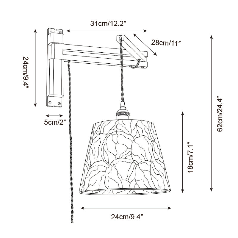 Shellora Wall Sconce — product view 6