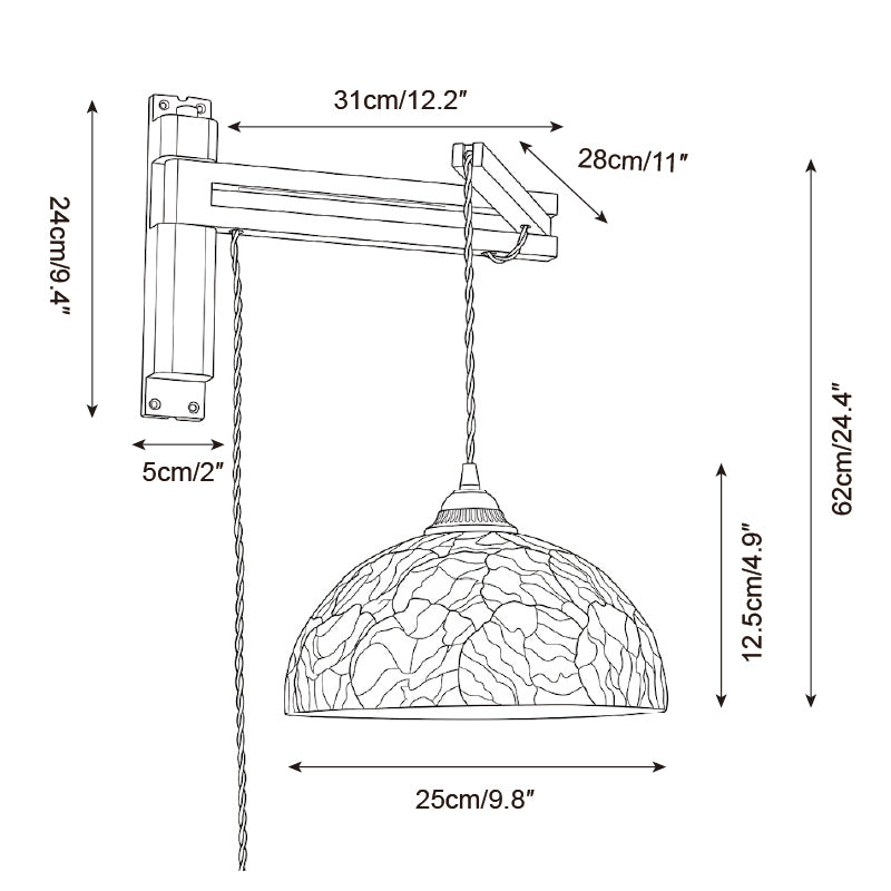 Shellora Wall Sconce — product view 7