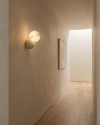 Orb Alabaster Wall Sconce — product view 6