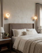 Orb Alabaster Wall Sconce — product view 7