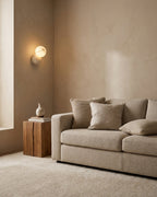 Orb Alabaster Wall Sconce — product view 9