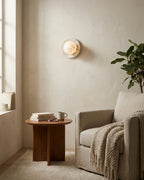 Mia Ball Alabaster Wall Sconce — product view 4