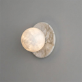 Mia Ball Alabaster Wall Sconce — product view 6