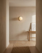 Mia Ball Alabaster Wall Sconce — product view 8