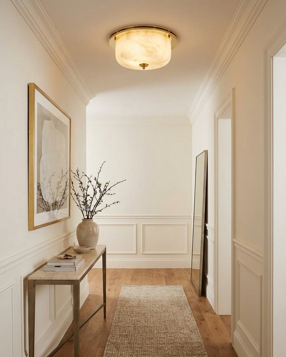 Justice Alabaster Semi-Flush Mount — product view 6