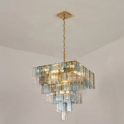 Gold & Clear & Blue