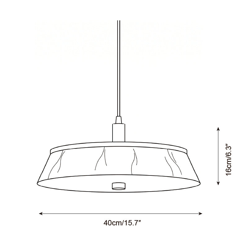 Walnette Pendant Light — product view 6
