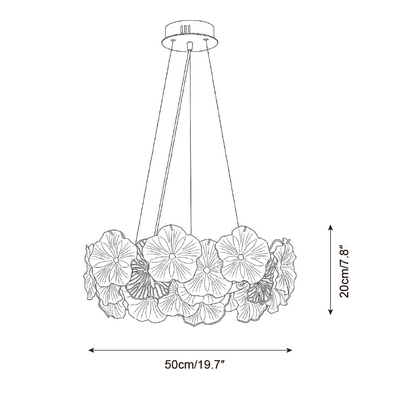 Celadine Chandelier — product view 5