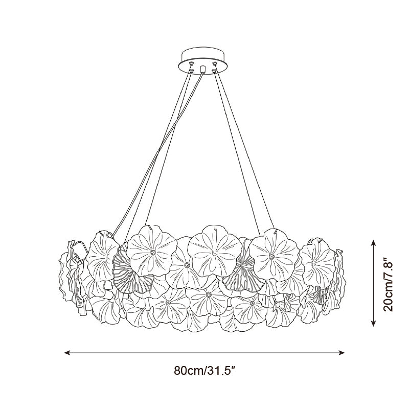 Celadine Chandelier — product view 7