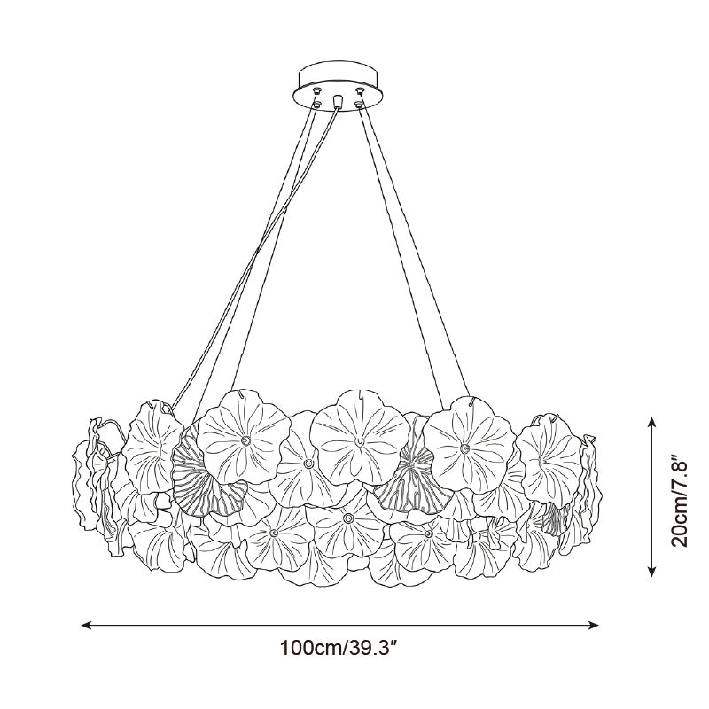 Celadine Chandelier — product view 8