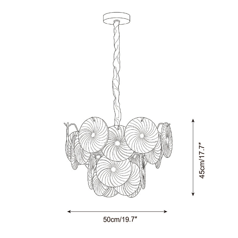 Petalisse Chandelier — product view 5