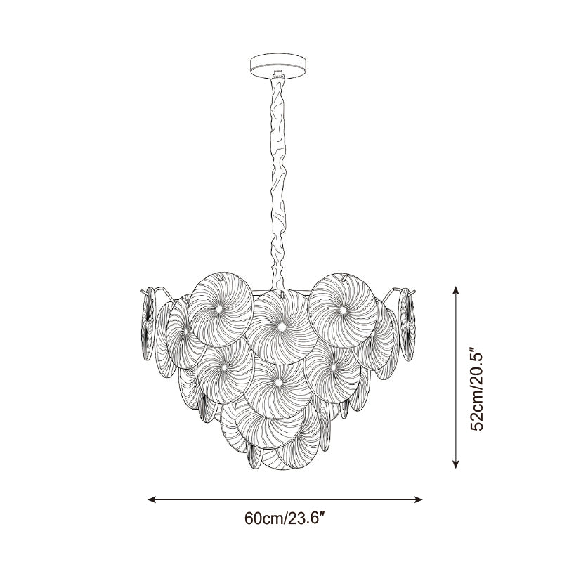 Petalisse Chandelier — product view 6