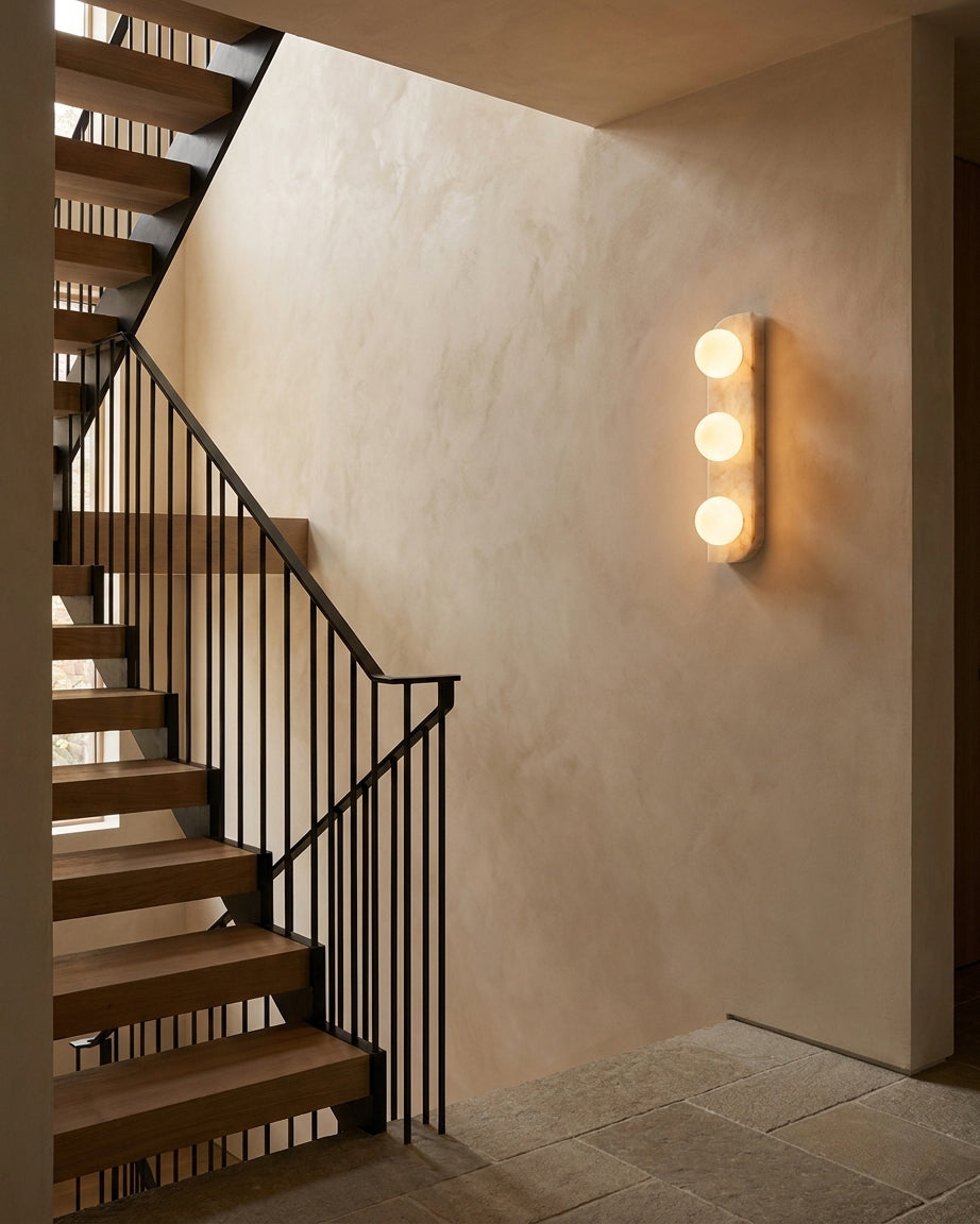 Neptune Alabaster Wall Sconce — product view 9