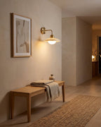 Carolia Alabaster Wall Sconce — product view 3