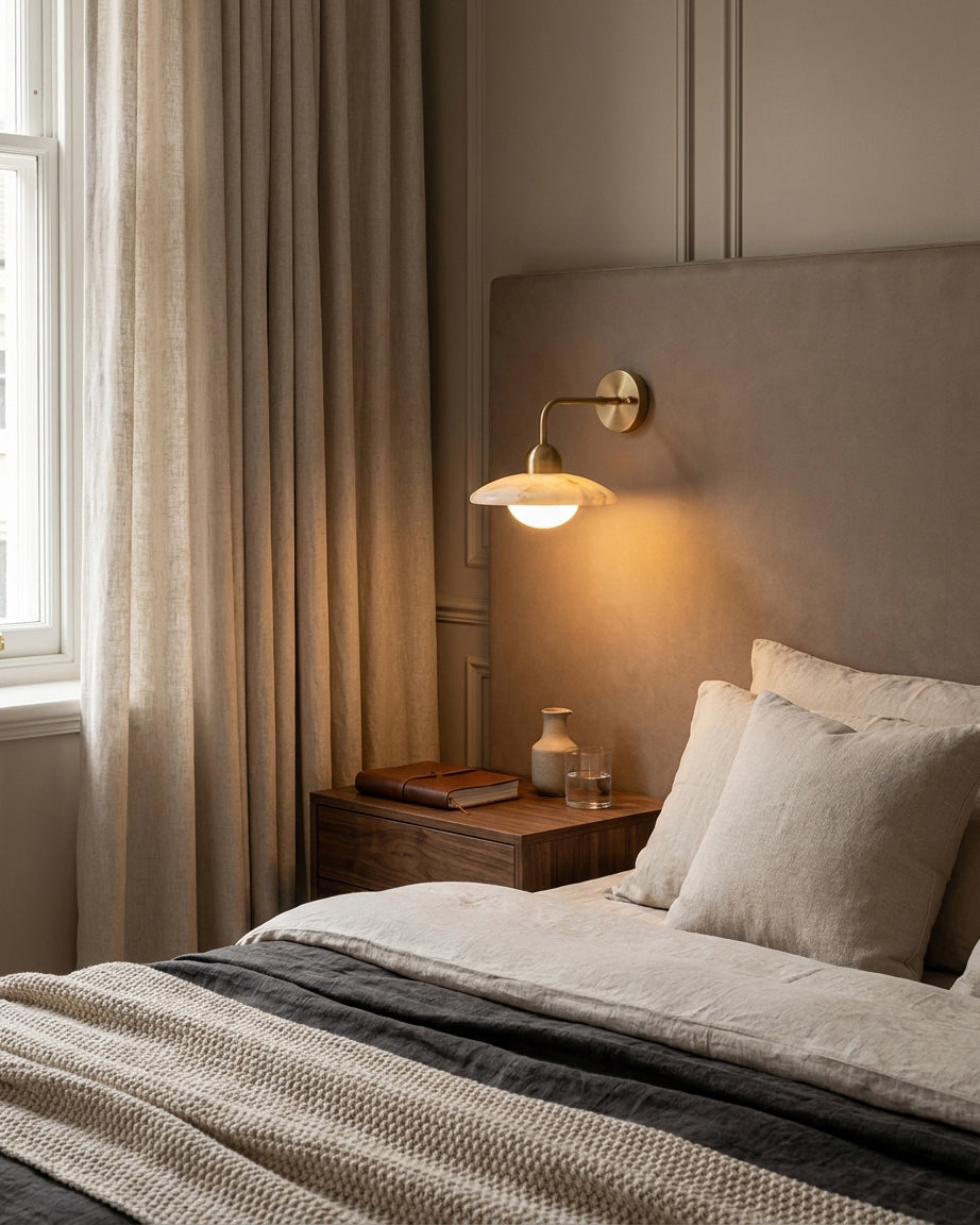 Carolia Alabaster Wall Sconce — product view 9