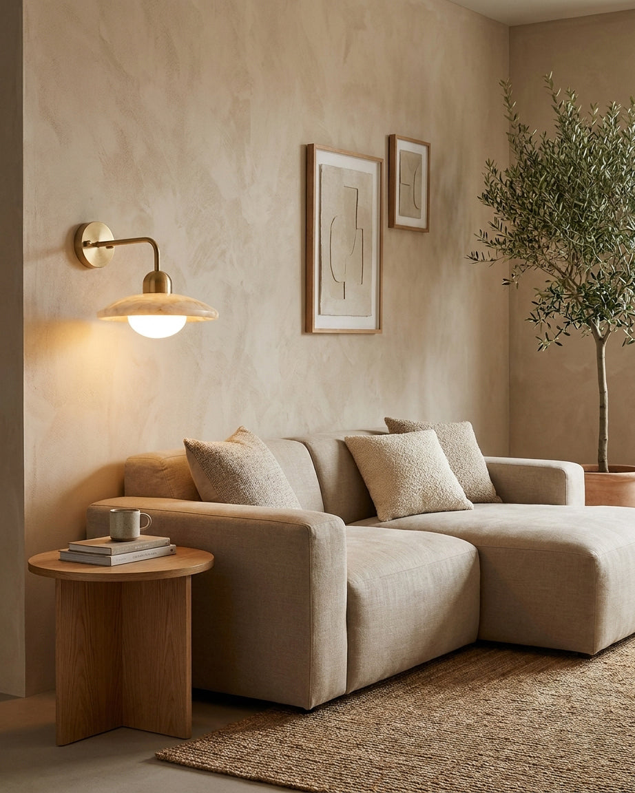 Carolia Alabaster Wall Sconce — product view 10