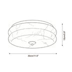 Rowen Alabaster Semi-Flush Mount — product view 5