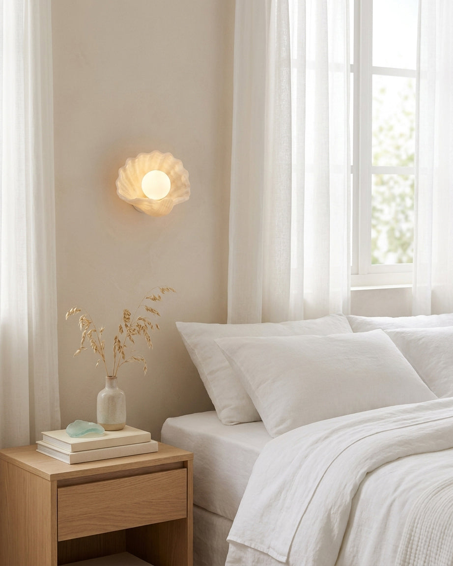 Marisca Alabaster Wall Sconce — product view 3
