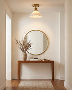 Aurelia Alabaster Semi-Flush Mount — product view 4