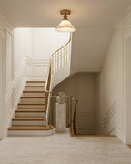 Aurelia Alabaster Semi-Flush Mount — product view 10