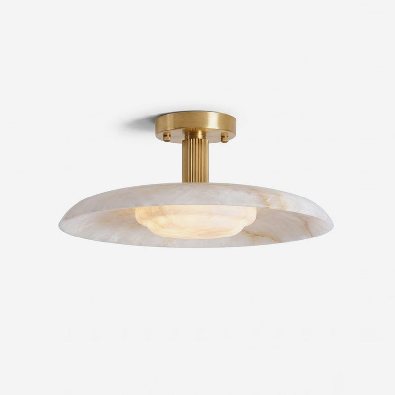 Selmora Alabaster Semi-Flush Mount — product view 1