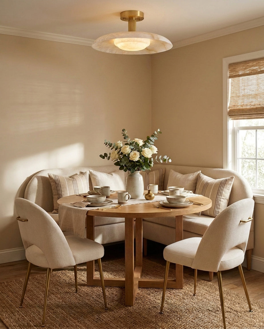 Selmora Alabaster Semi-Flush Mount — product view 8
