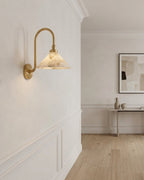 Lunelle Alabaster Wall Sconce — product view 6
