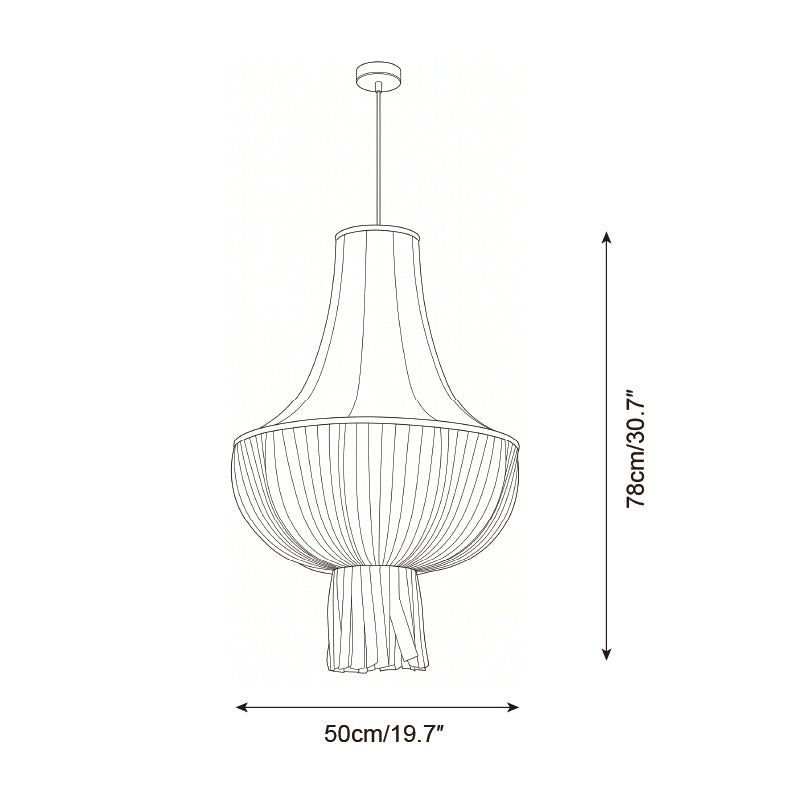 Plisselle Pendant Light — product view 5
