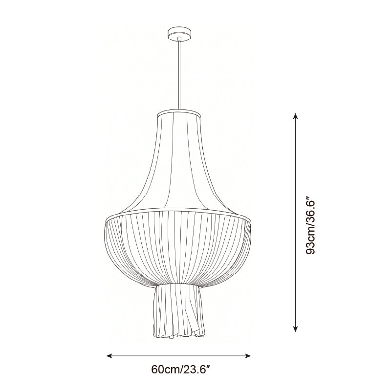 Plisselle Pendant Light — product view 6