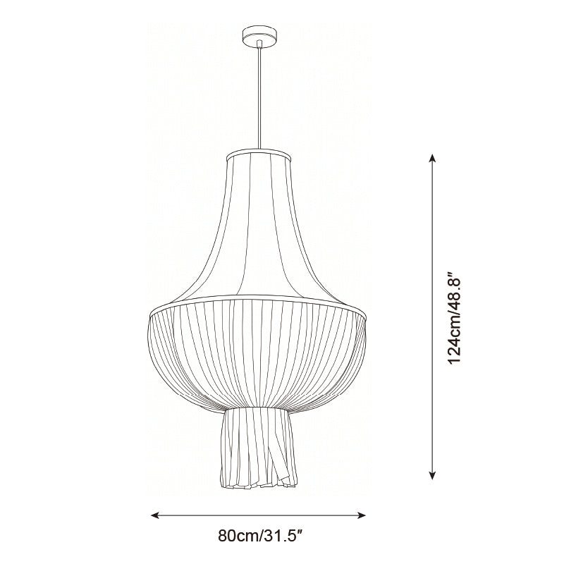 Plisselle Pendant Light — product view 7