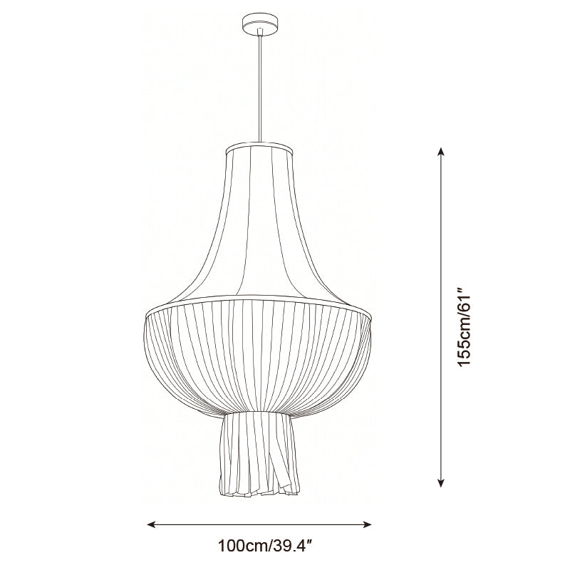 Plisselle Pendant Light — product view 8