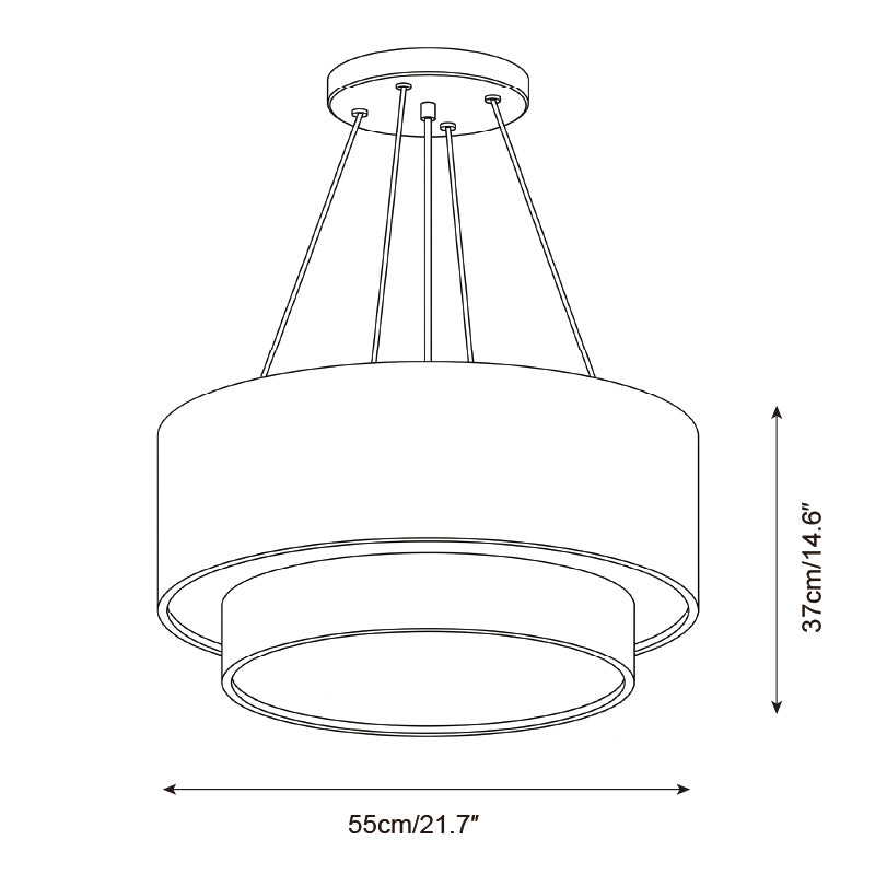 Lunessa Pendant Light — product view 6