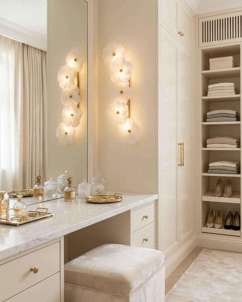 Virelle Alabaster Wall Sconce — product view 8