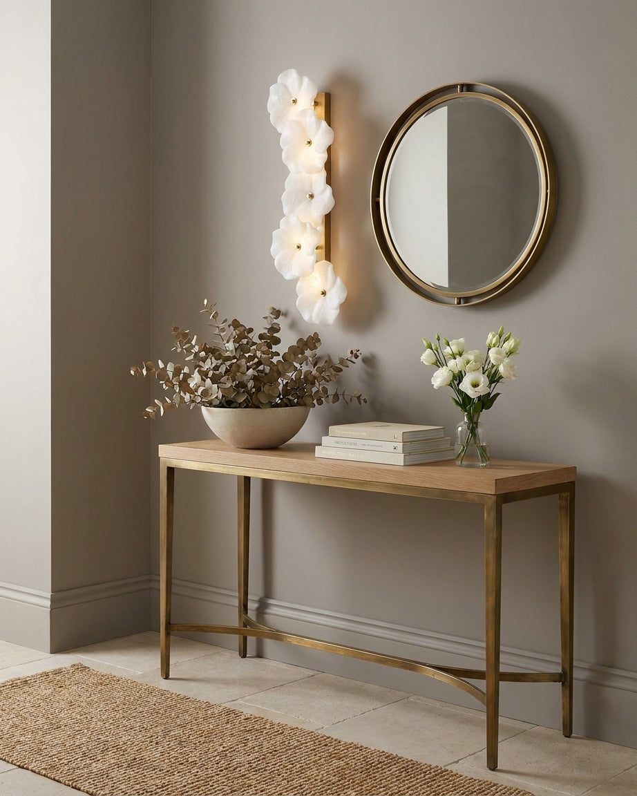 Virelle Alabaster Wall Sconce — product view 9