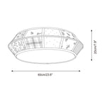 Calicora Semi-Flush Mount — product view 5