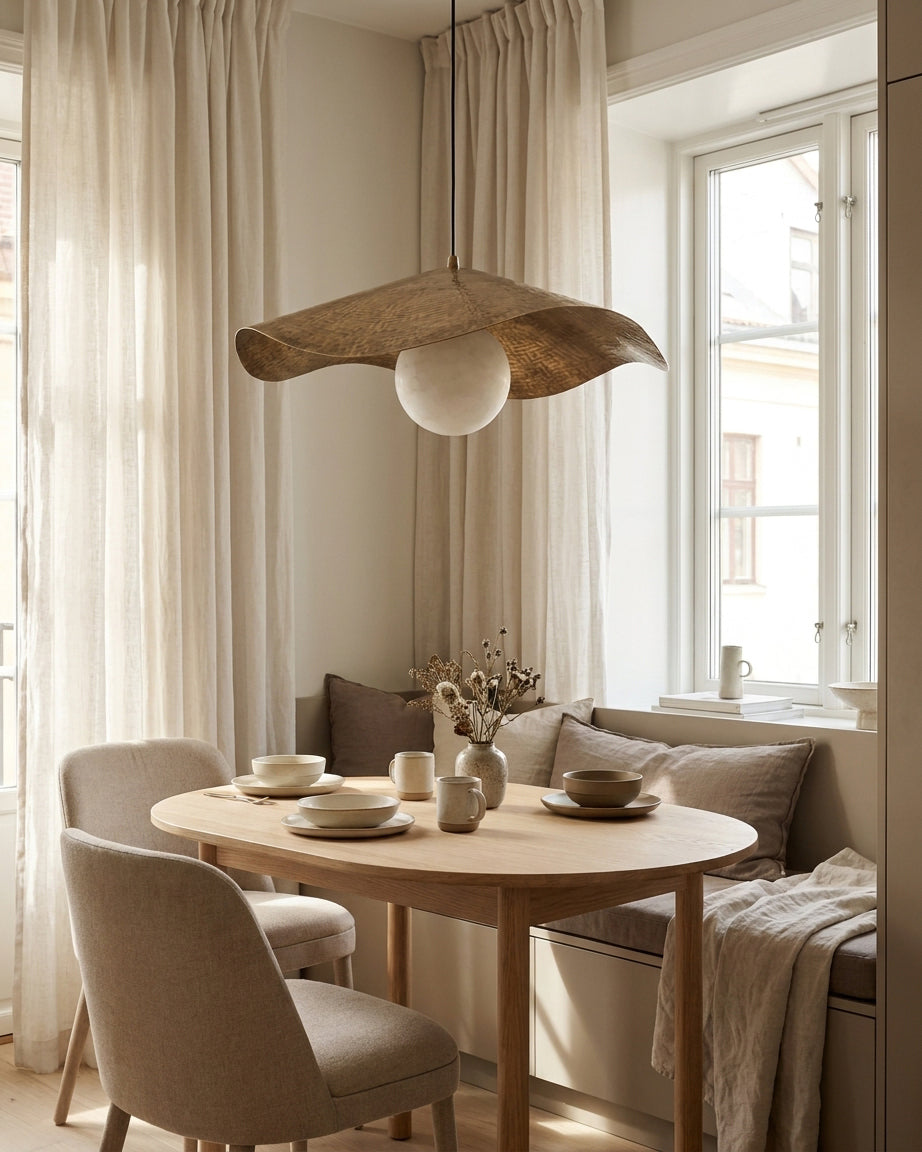 Sylvune Alabaster Pendant Light — product view 3