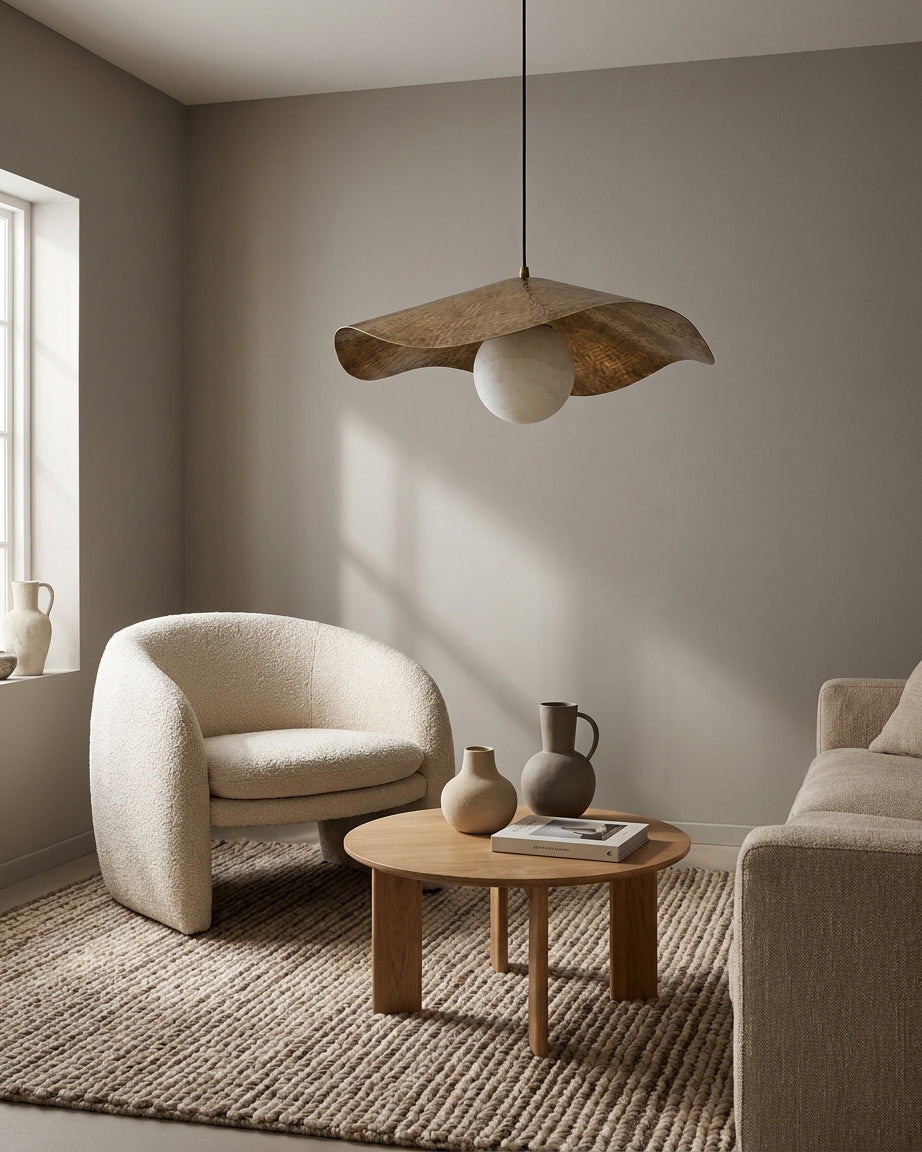Sylvune Alabaster Pendant Light — product view 4
