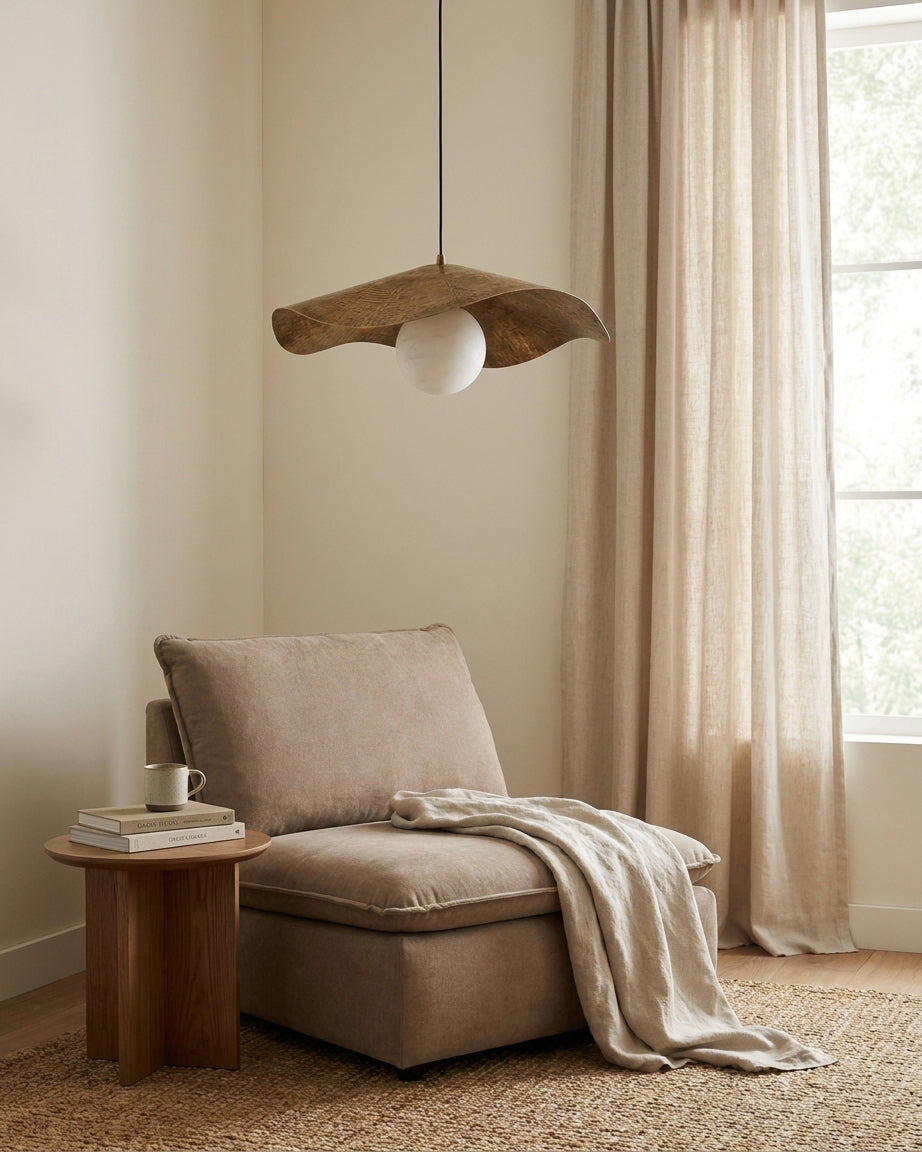 Sylvune Alabaster Pendant Light — product view 10