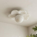 La Fleur Alabaster Semi-Flush Mount — product view 2