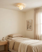 La Fleur Alabaster Semi-Flush Mount — product view 12