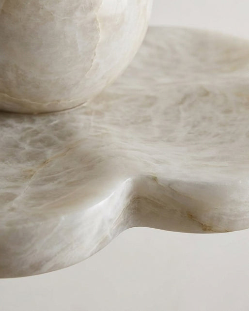 La Fleur Alabaster Semi-Flush Mount — product view 14