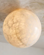 La Fleur Alabaster Semi-Flush Mount — product view 15