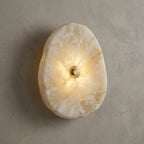 Onyvelle Alabaster Wall Sconce — product view 2