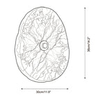 Onyvelle Alabaster Wall Sconce — product view 8