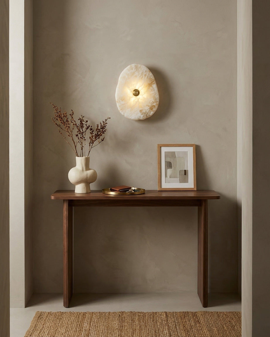 Onyvelle Alabaster Wall Sconce — product view 13